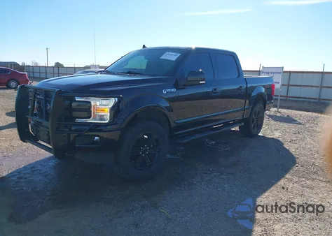 2019 Ford F-150 Lariat из США, поврежденный, VIN 1FTEW1E51KKE04219